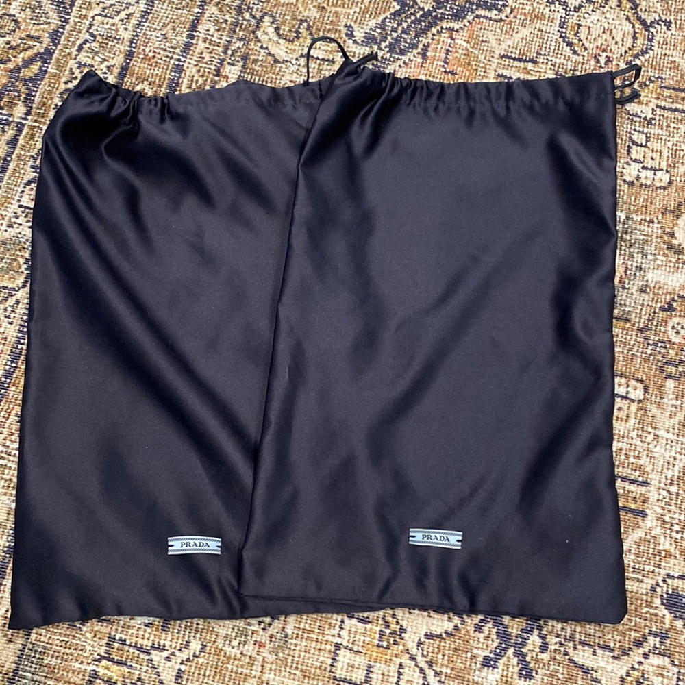 Prada dust bags